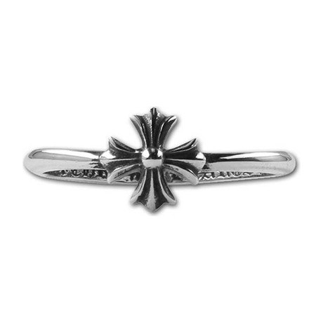 Chrome Hearts Cross Ring Silver