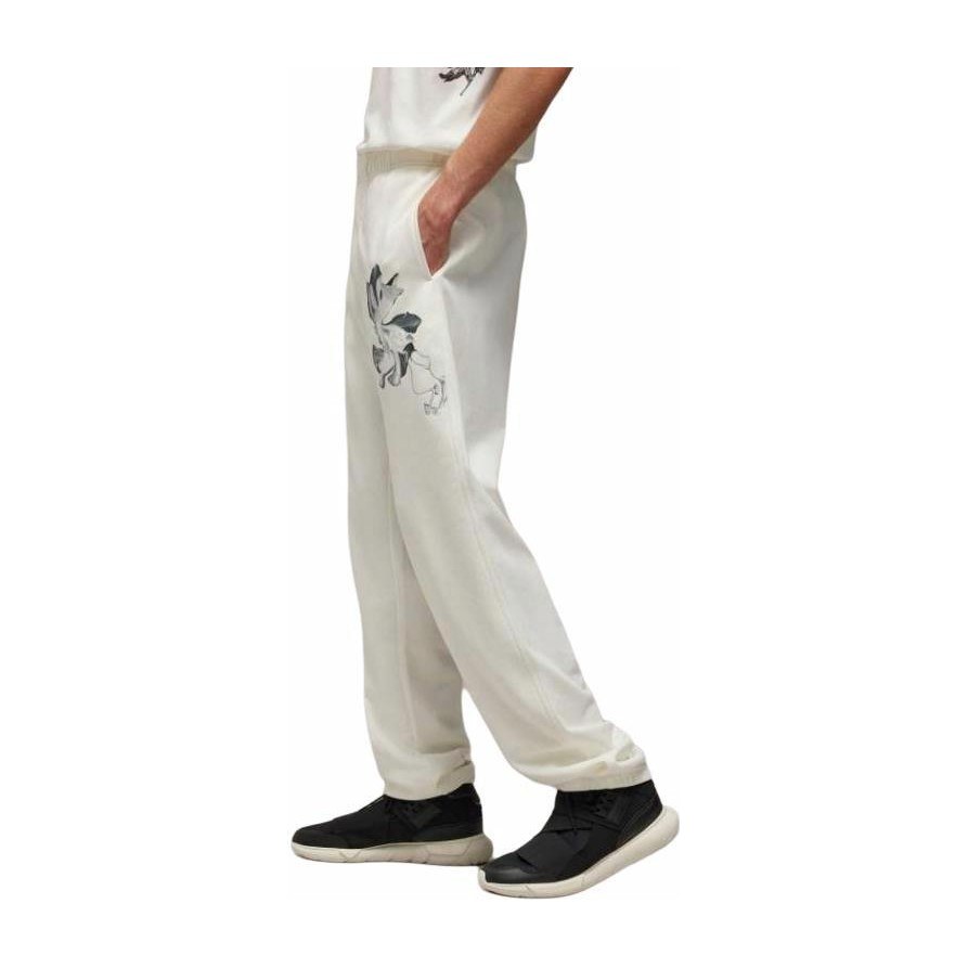 Y-3 adidas Elastic Waist Loose Pants White