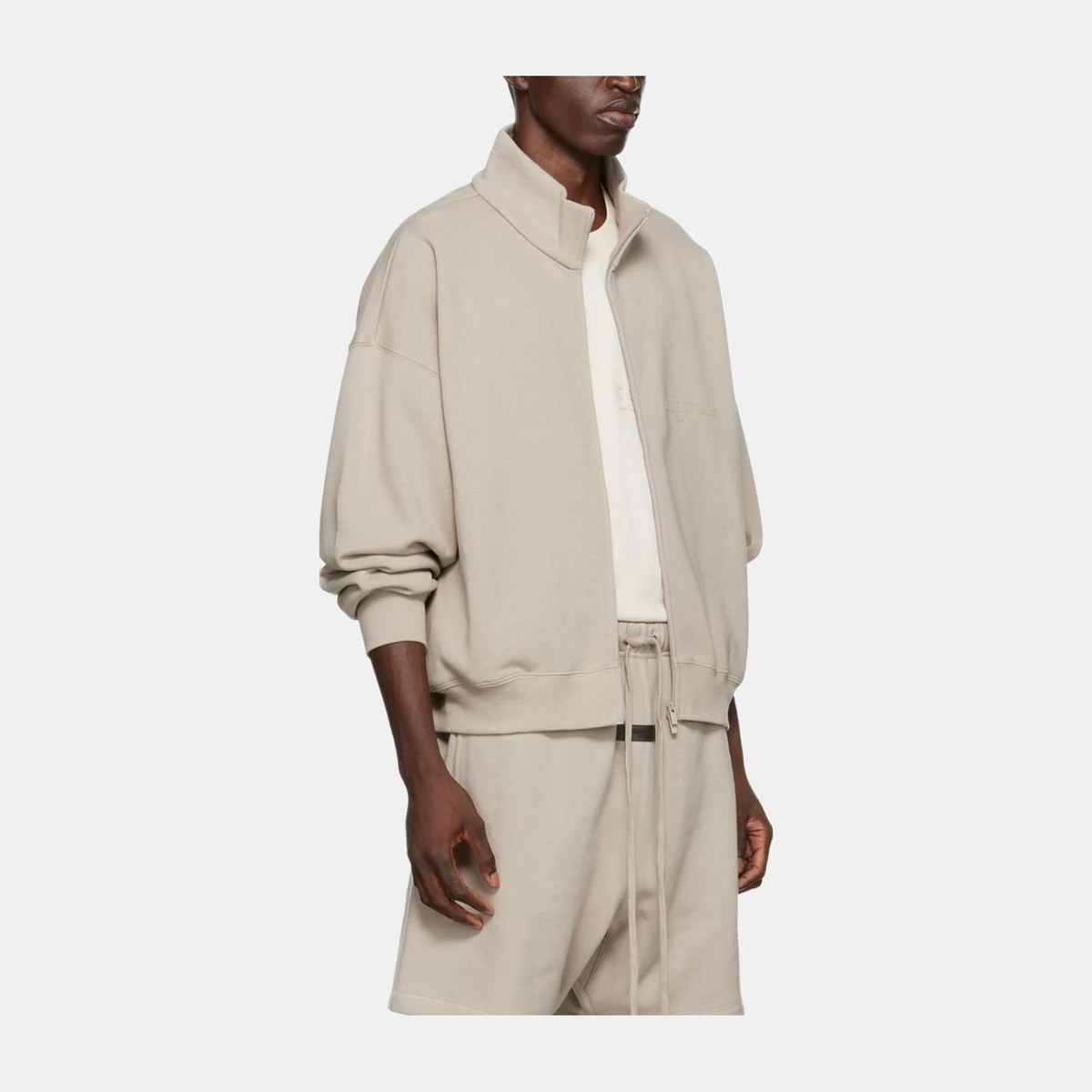 Fear of God Essentials FW22 Fullzip Jacket Smoke