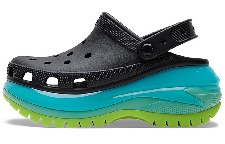 Crocs Sport Sandal Black Blue