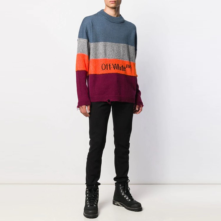 OFF-WHITE FW19 Logo Wool Sweater