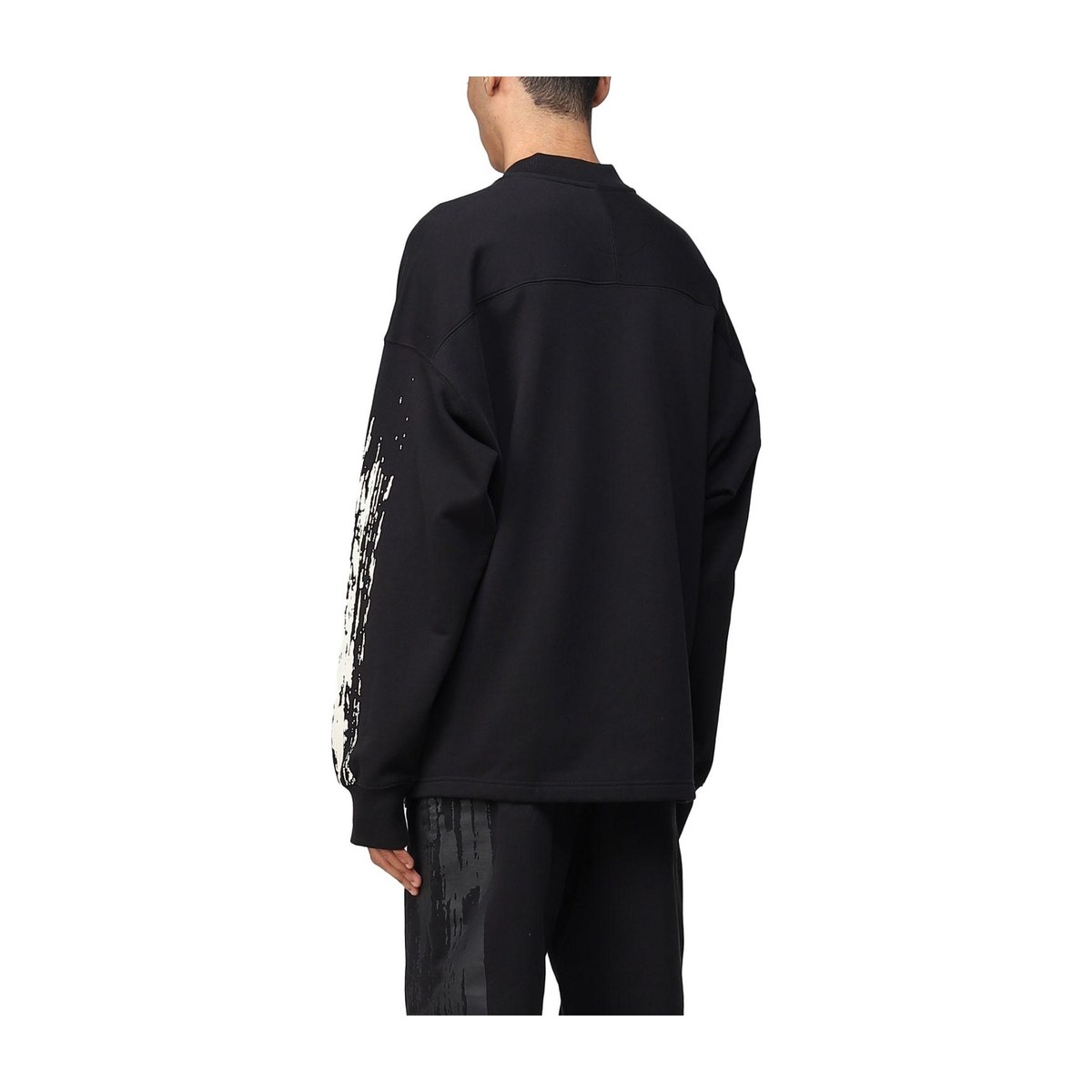 Y-3 Logo Half-Zip Sweatshirt Black
