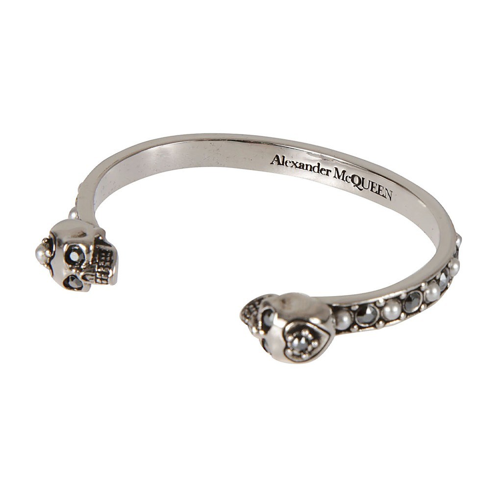 Alexander McQueen Twin Skull Bracelet