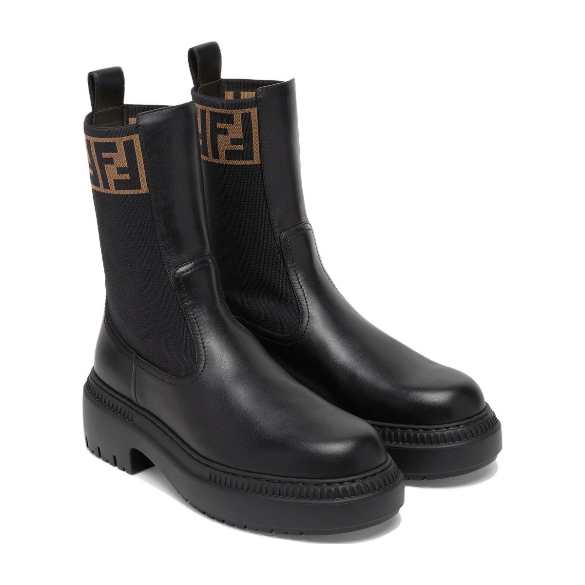 Fendi Chelsea Boots Black