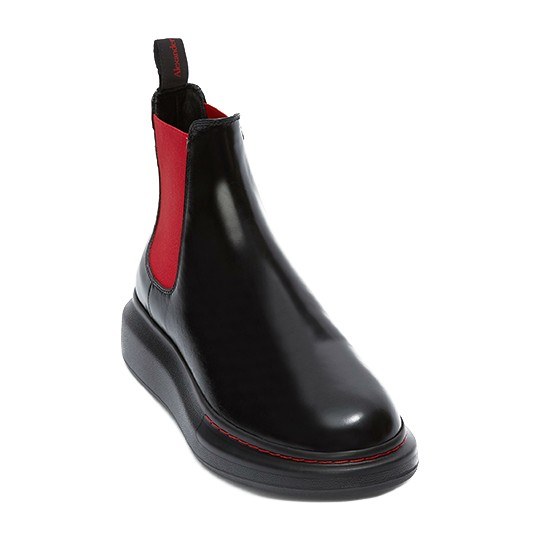 Alexander McQueen Hybrid Chelsea Boots Black