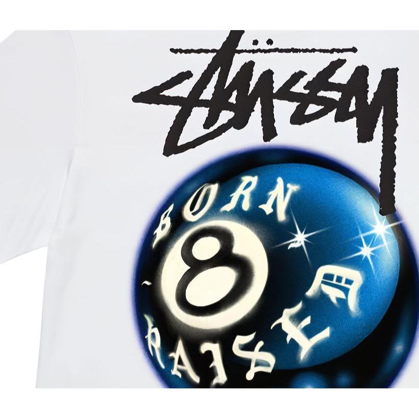 Stussy x BORN x RAISED 8 Ball Tee