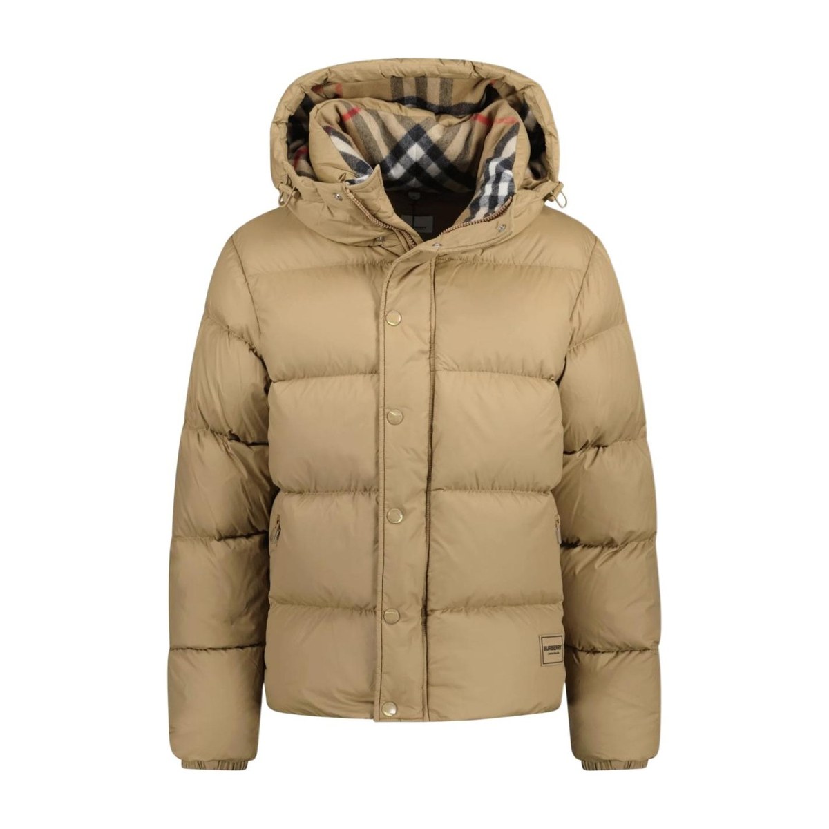 Burberry Quilted Down Jacket Beige