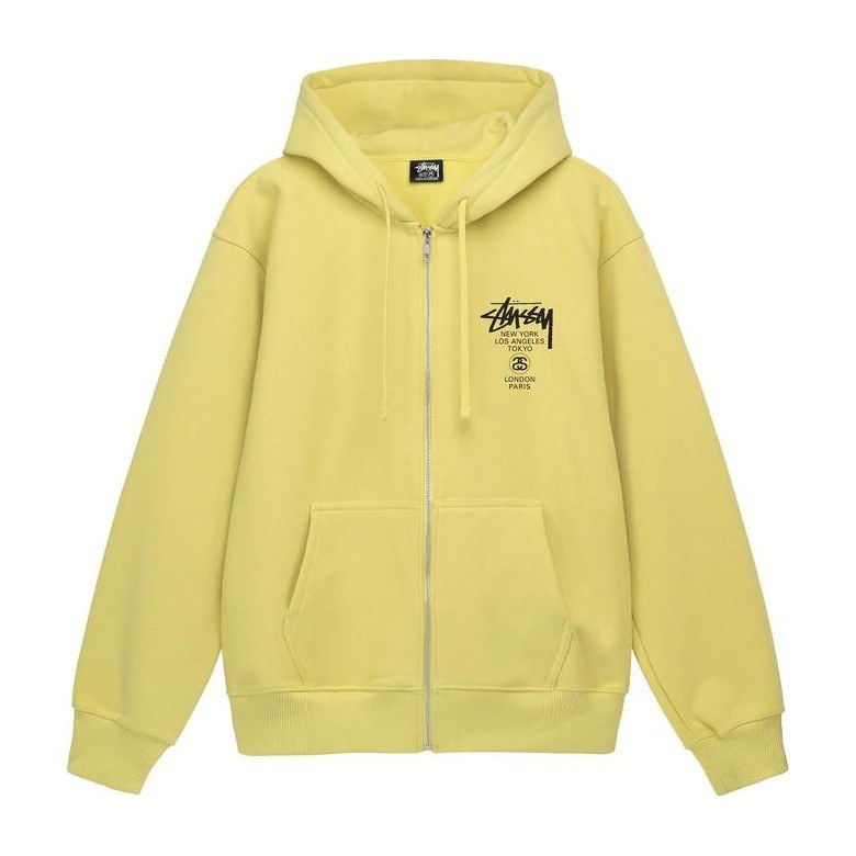 Stussy World Tour Zip Hoodie