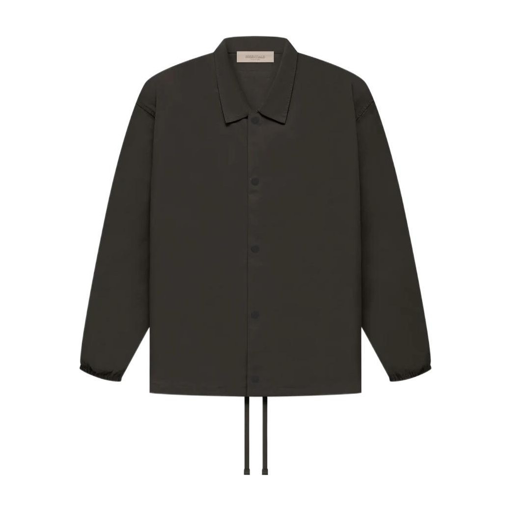 Fear of God Essentials Coaches Jacket Off Black