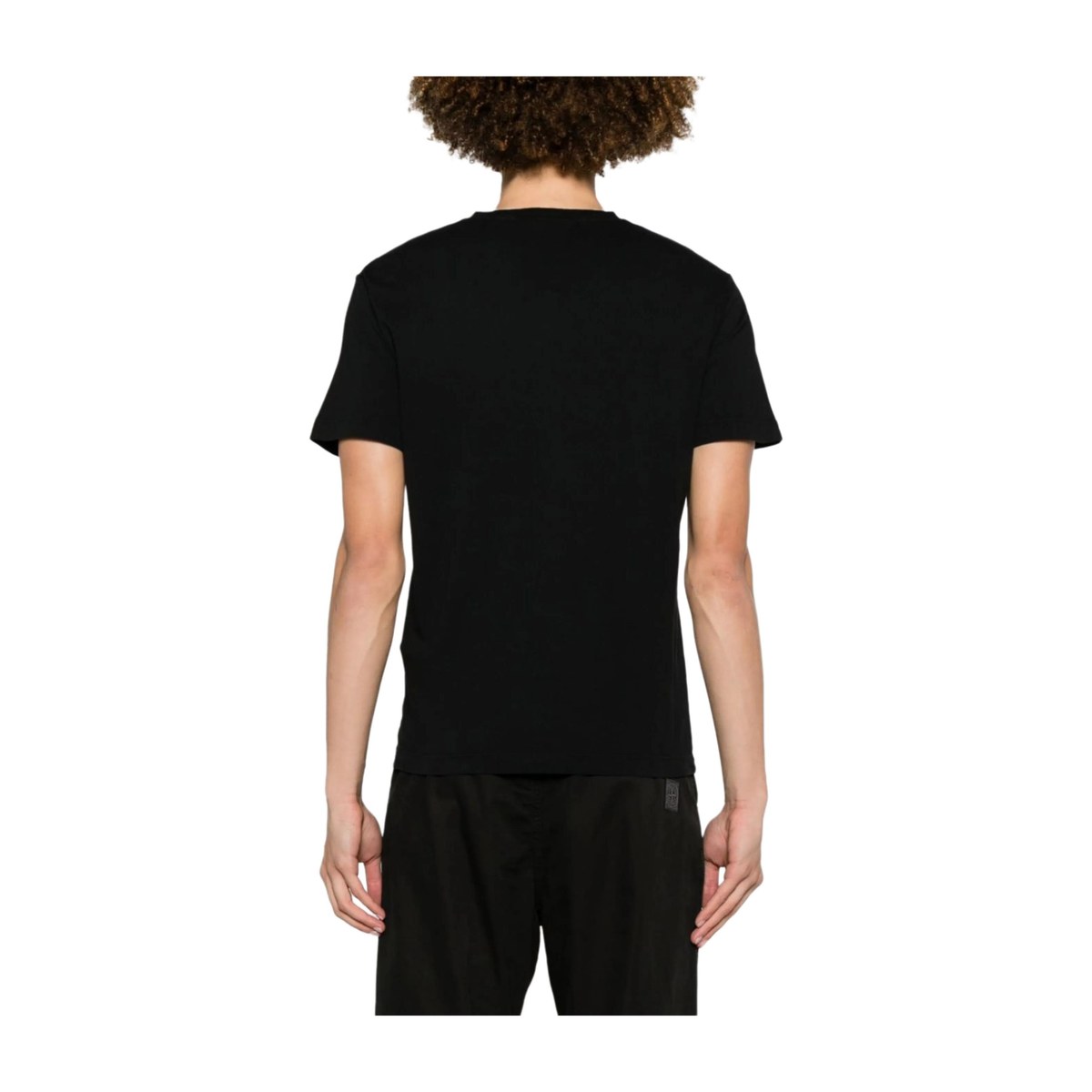 Stone Island SS24 Compass Print T-Shirt Black