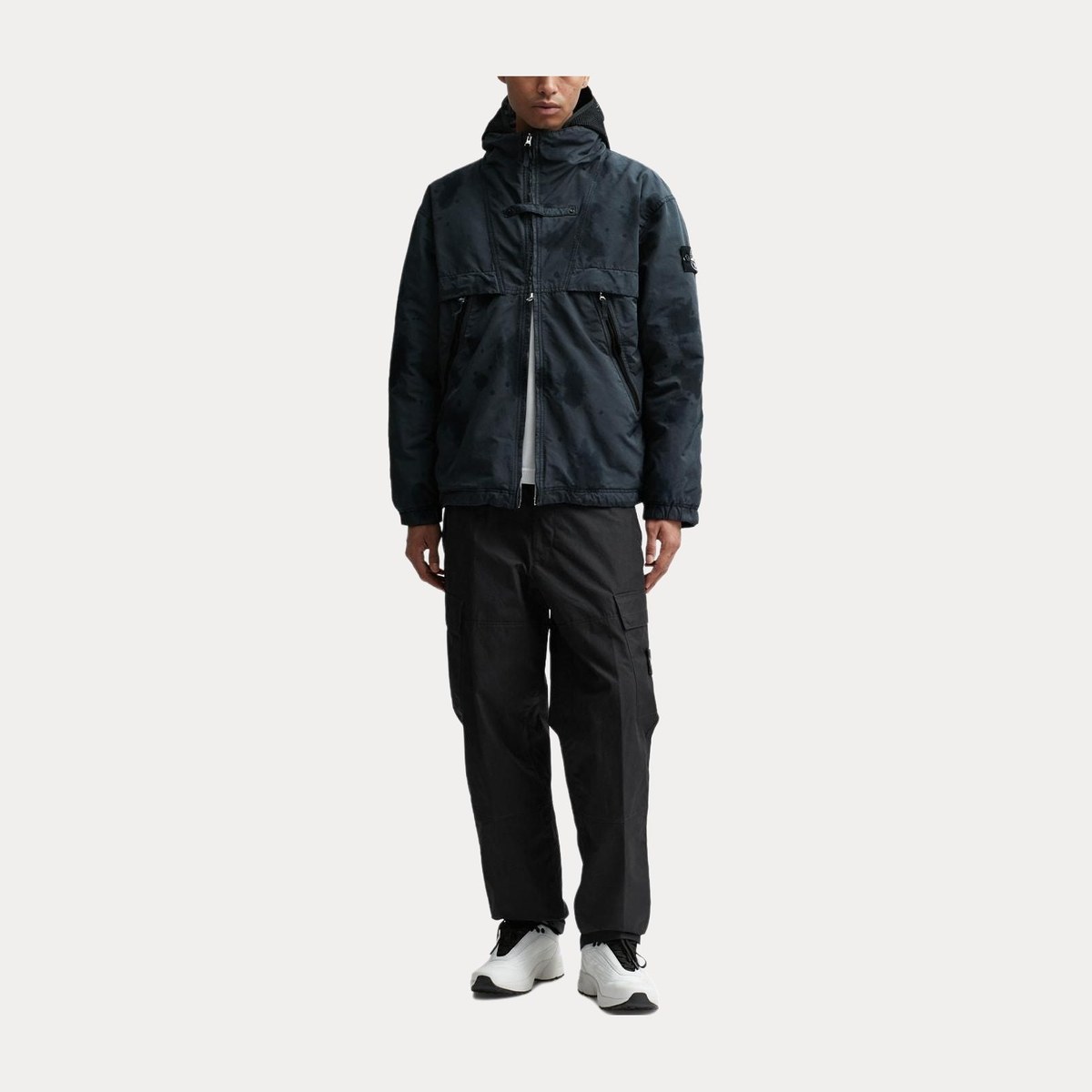 Stone Island David-TC Down Jacket Smoke Grey