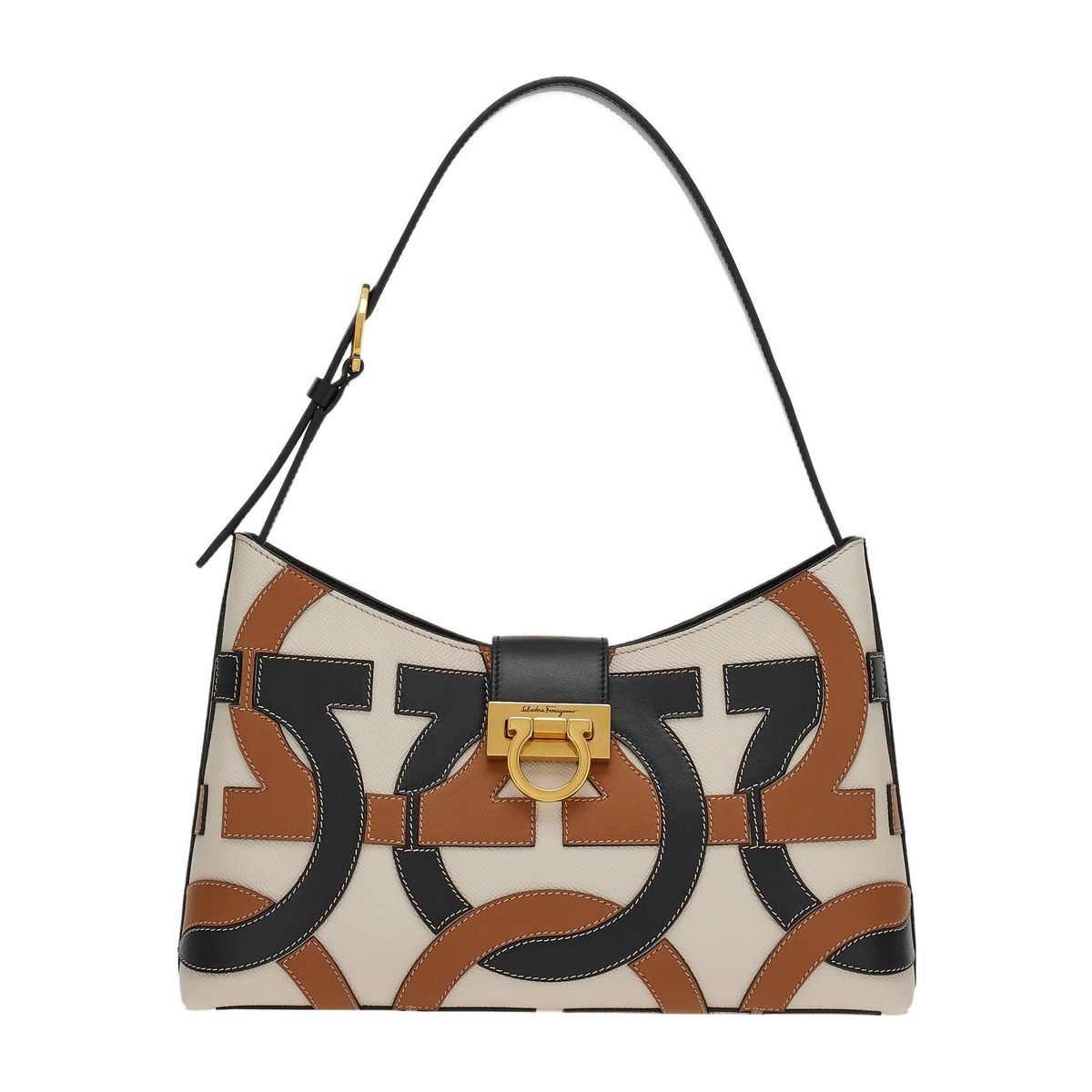 FERRAGAMO Trifolio Gancini