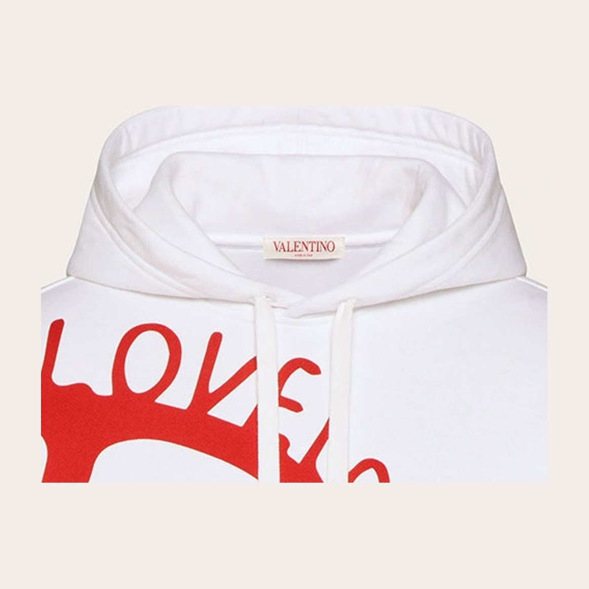 Valentino FW22 Hoodie White