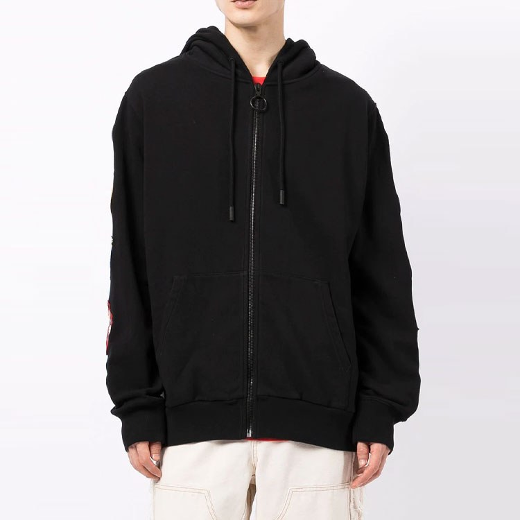 OFF-WHITE Hoodie Black