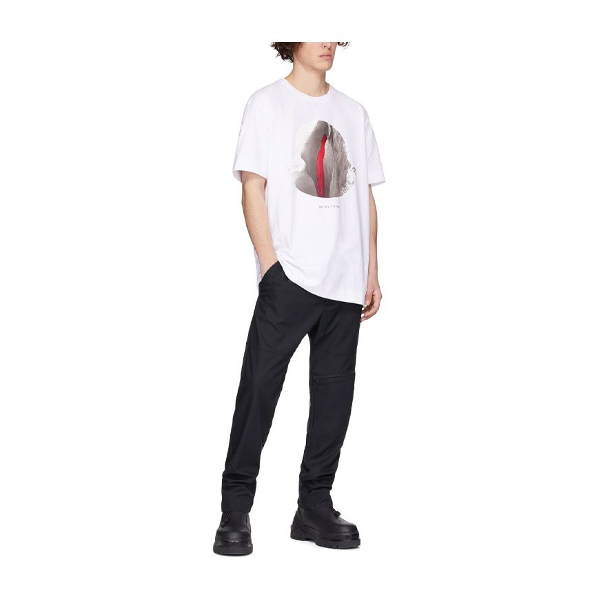Moncler x 1017 ALYX 9SM Printed T-Shirt White