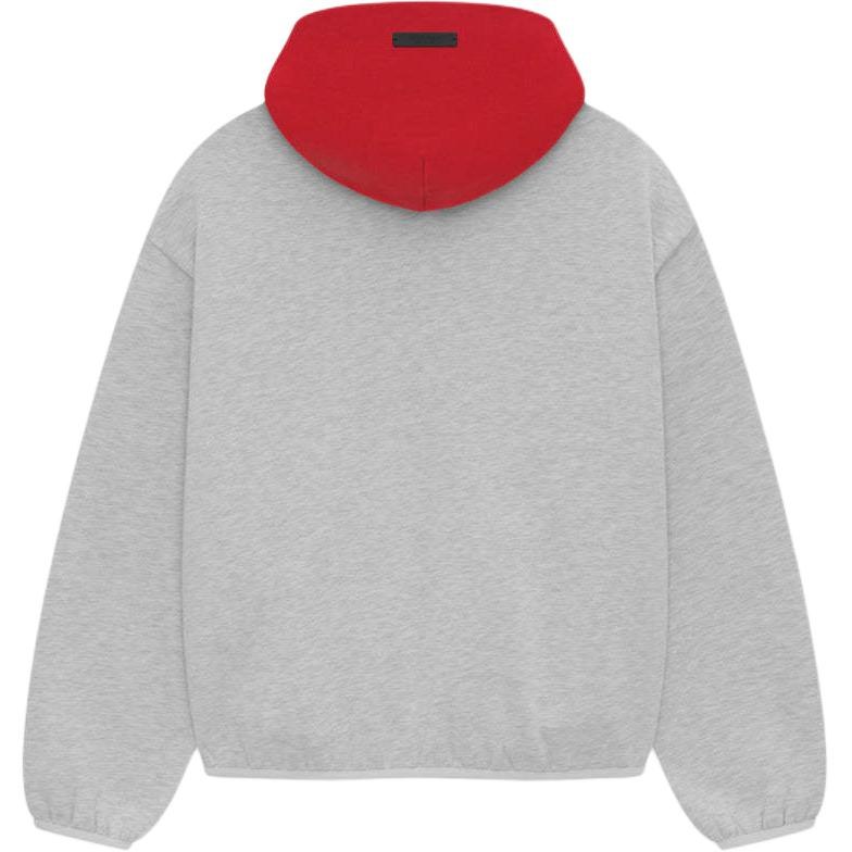 Fear of God Essentials x NBA Essentials Bulls Hoodie Light Heather