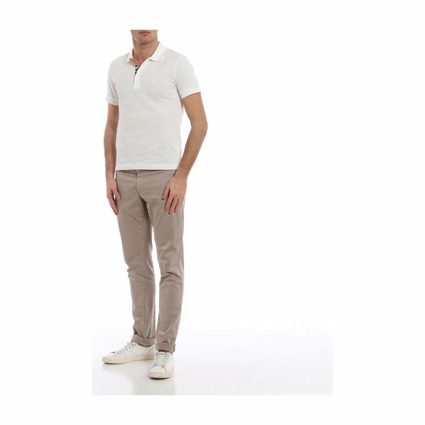 Burberry Polo Shirt White