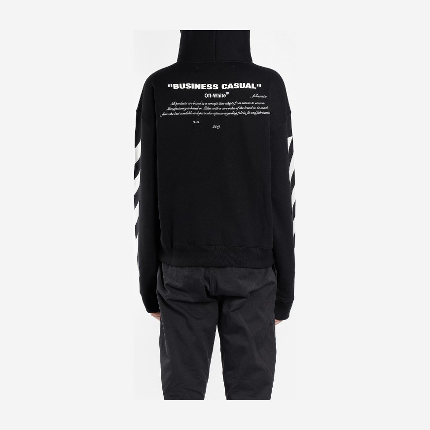 OFF-WHITE Hoodie Black