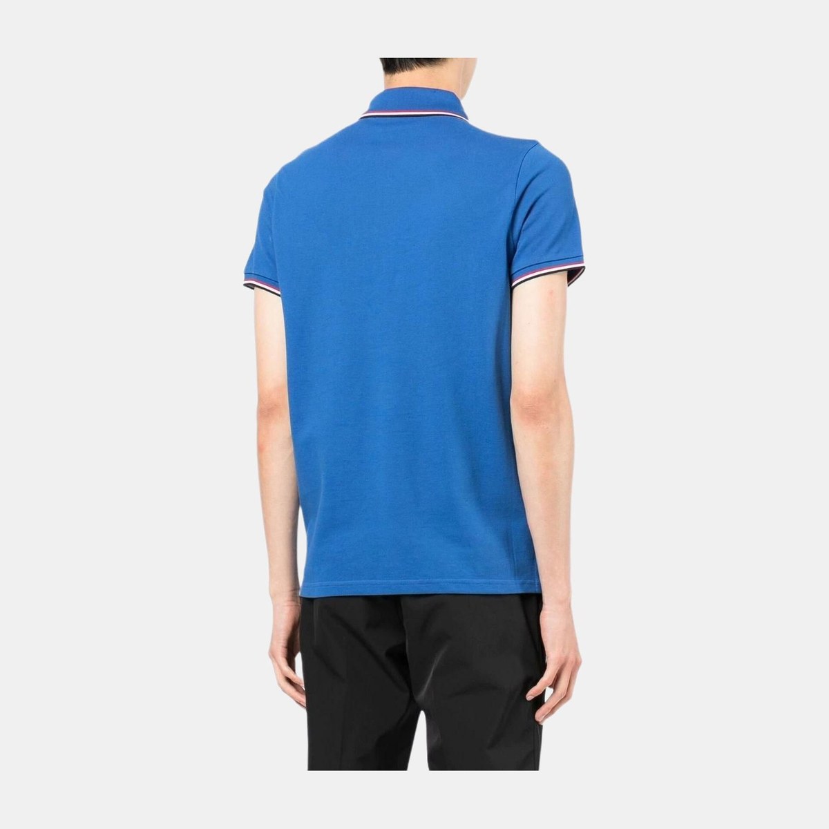 Moncler Polo Shirt Blue