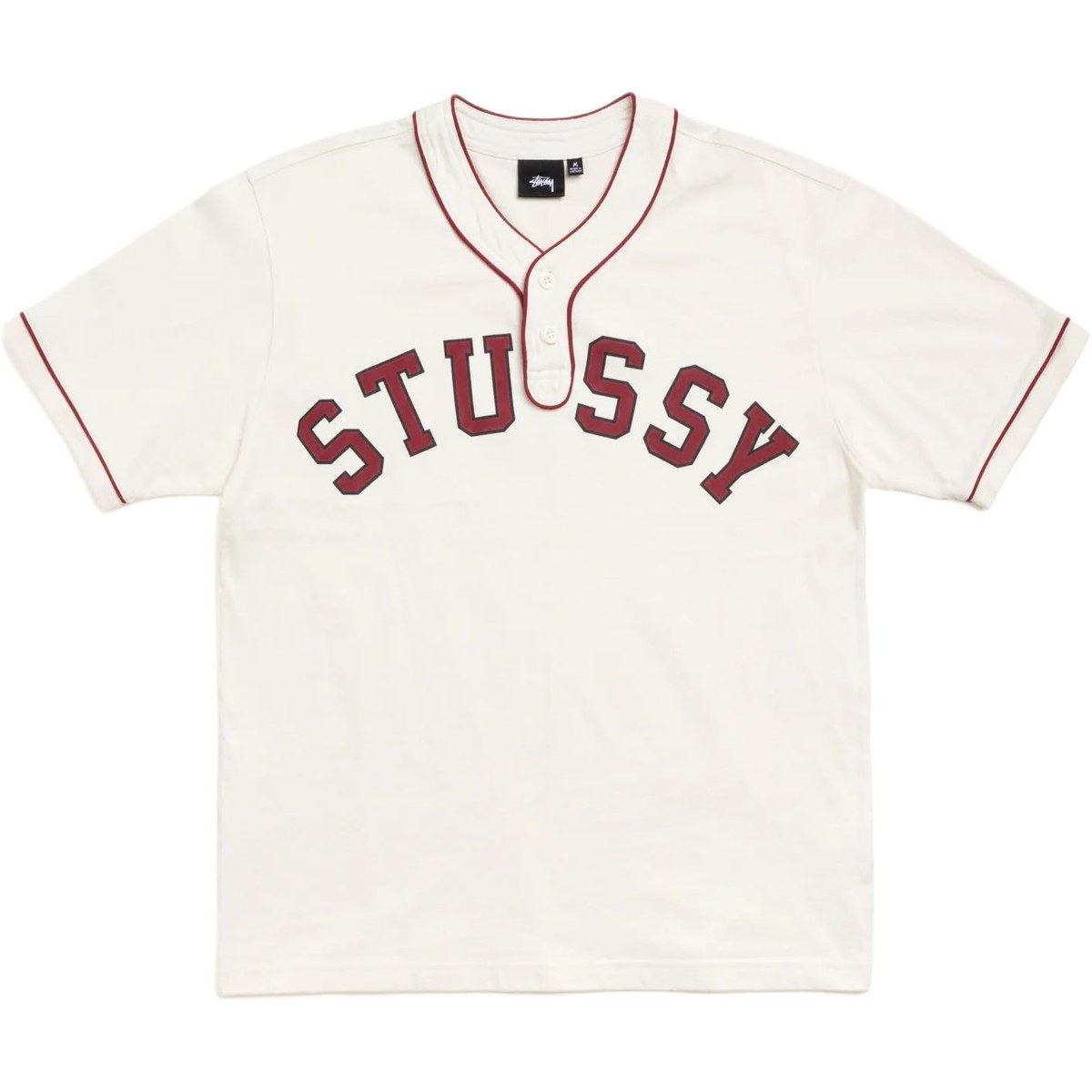 Stussy SS26 ARCH BASEBALL JERSEY