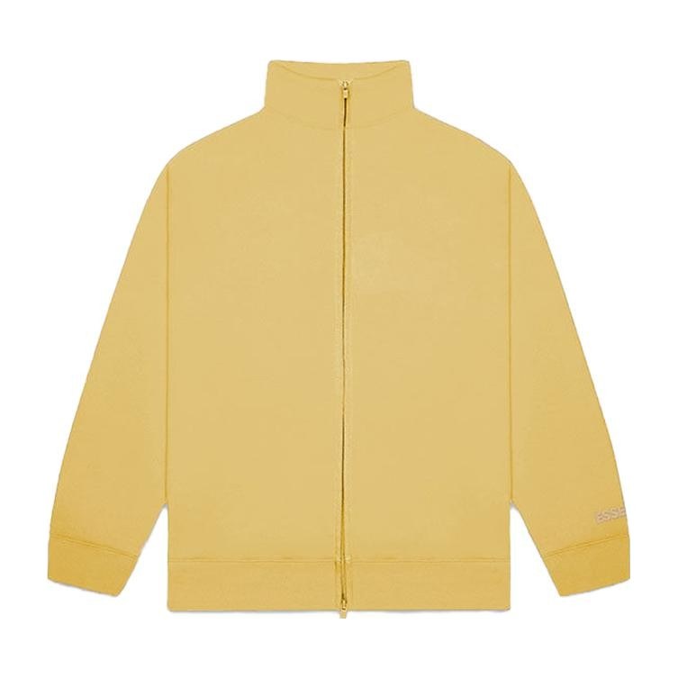 Fear of God Essentials Filled Nylon Shirt Jacket Light Tuscan