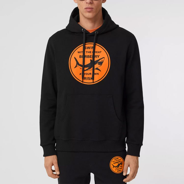 Burberry Shark Print Hoodie