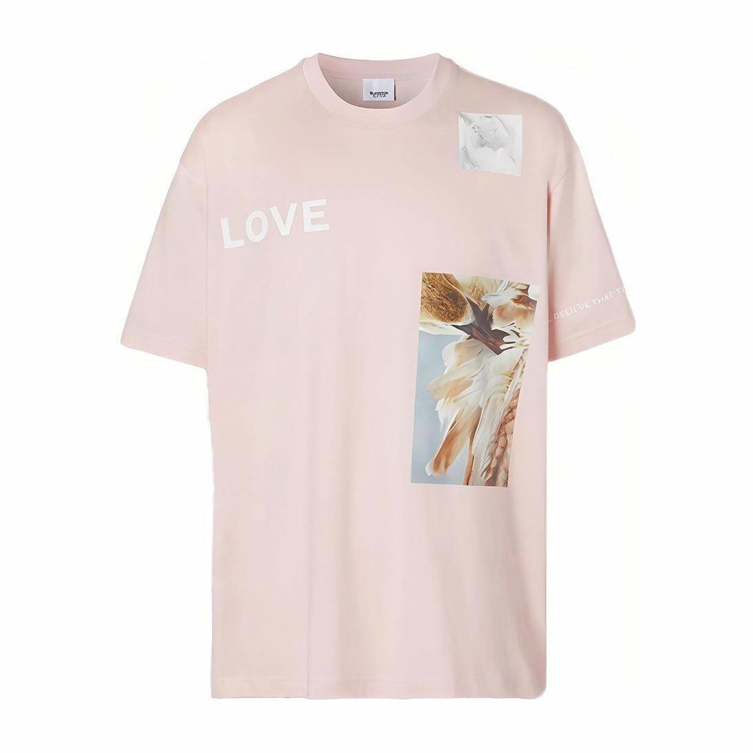 Burberry Logo Montage T-Shirt