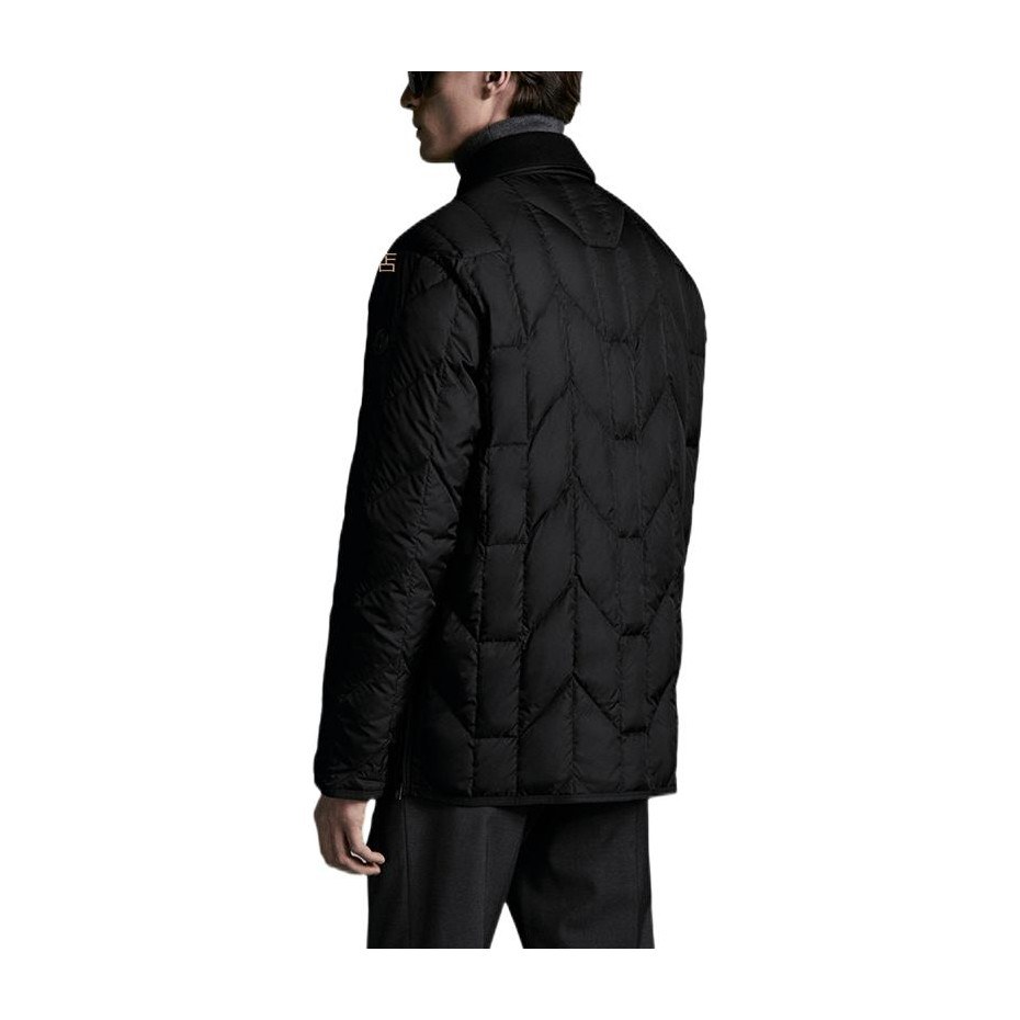Moncler Quilted Down Jacket Green