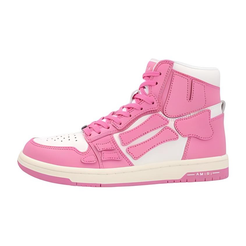 AMIRI Skel-Top Hi Pink White