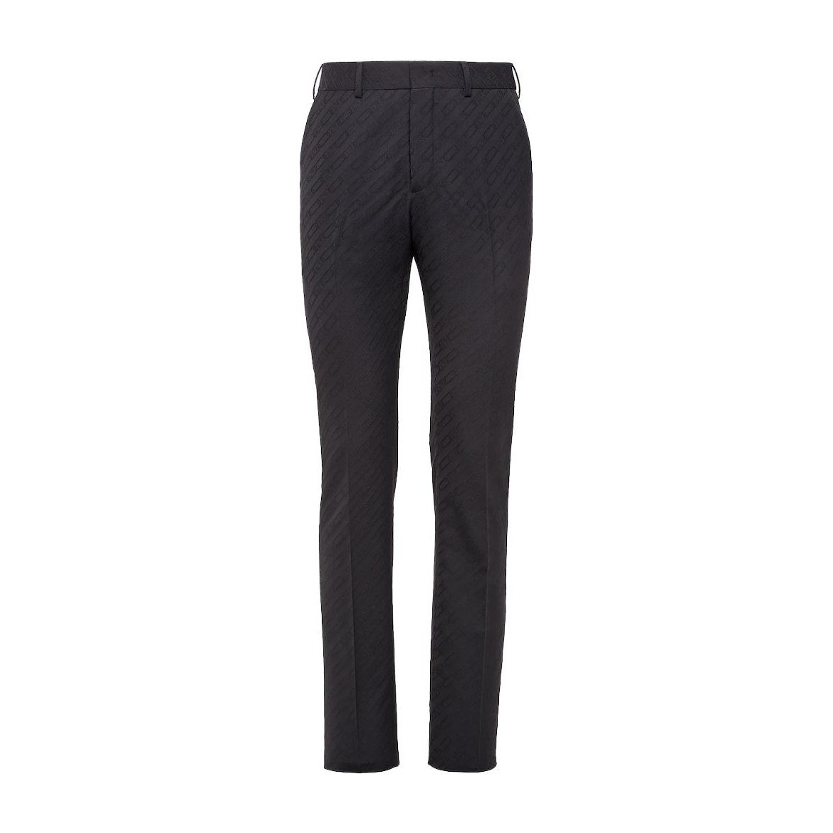 Fendi SS23 Logo Jacquard Zip Pants
