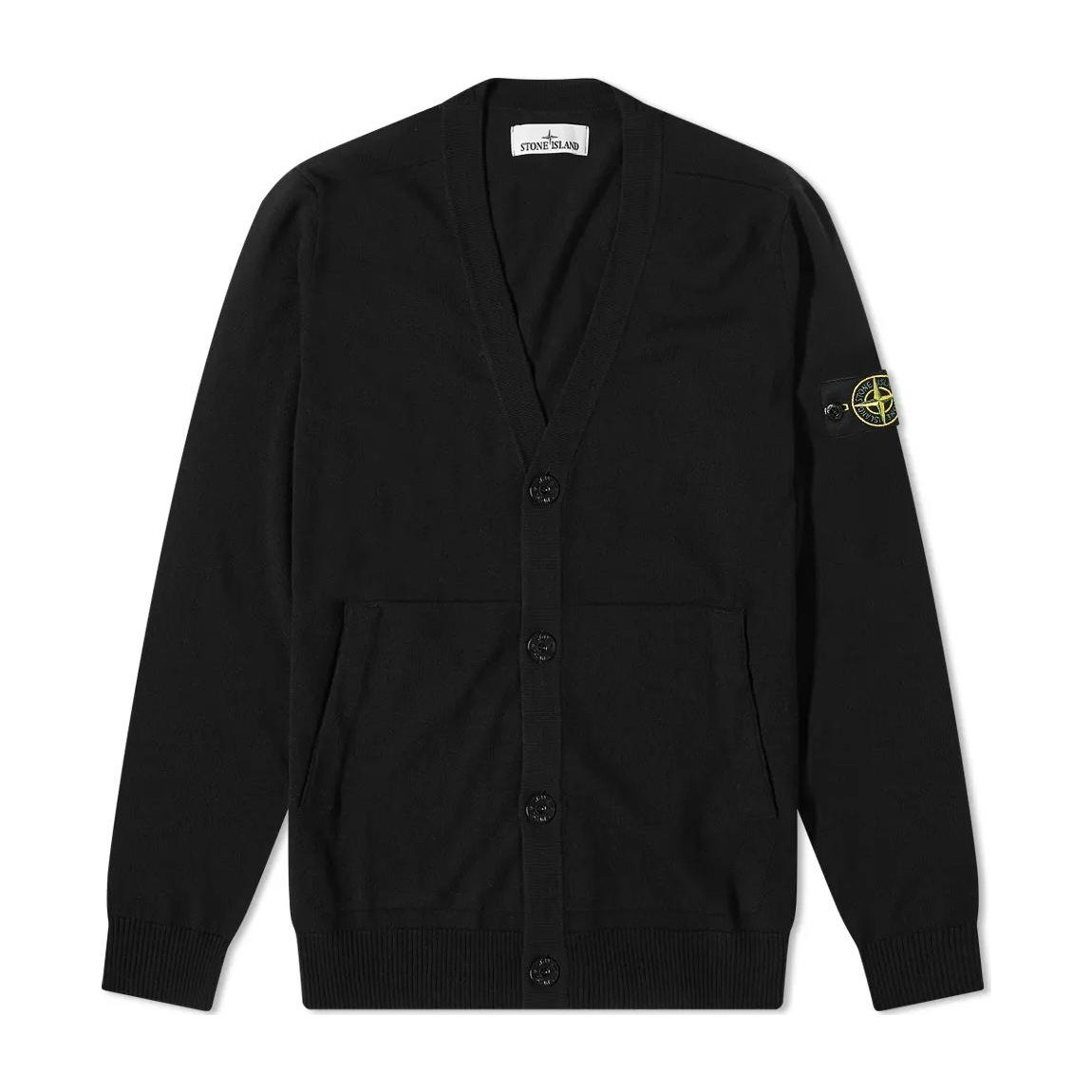 Stone Island FW22 Black Wool Sweater