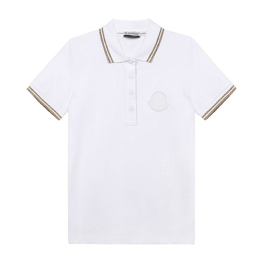 Moncler Polo Shirt White