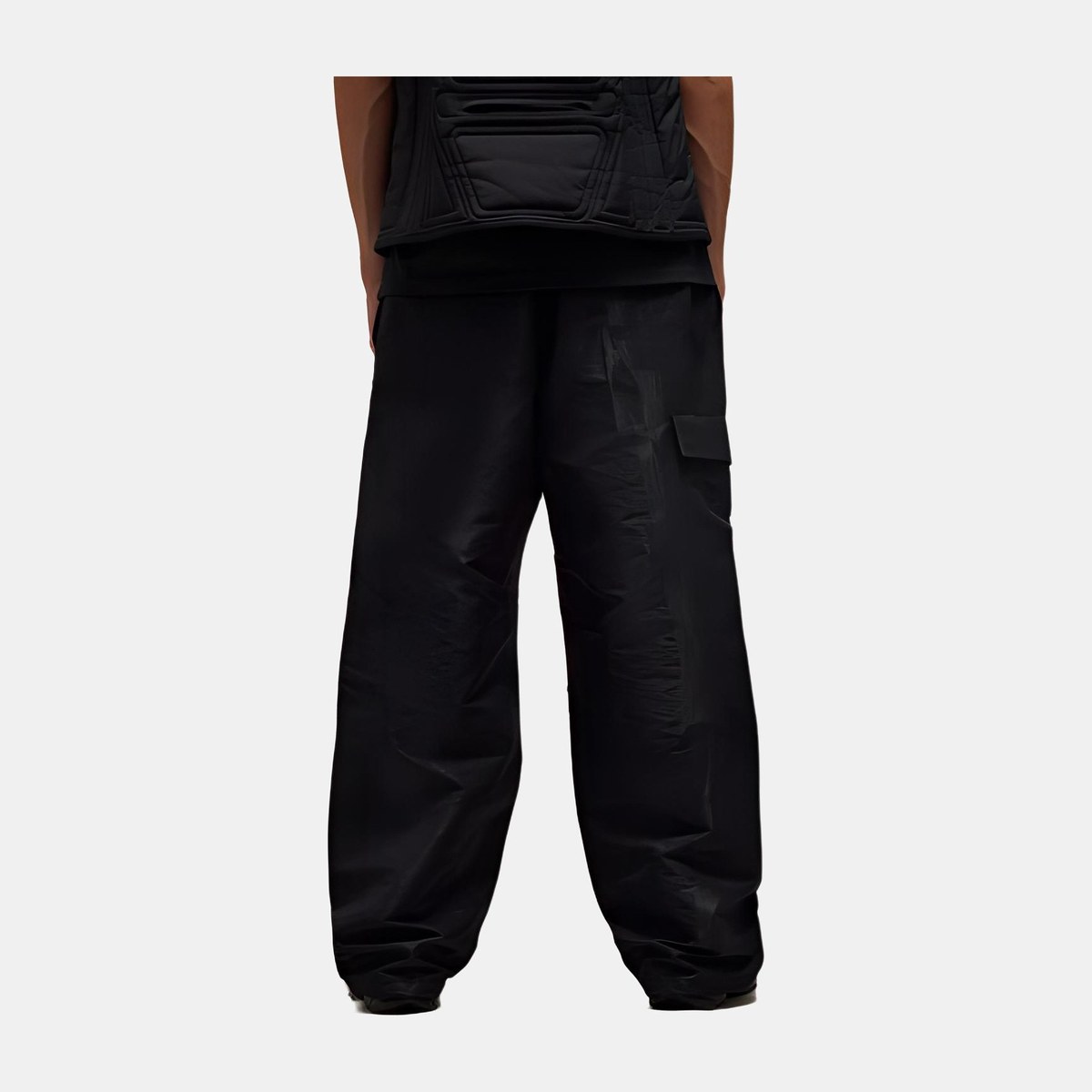 Y-3 LINED RIPS PNTS