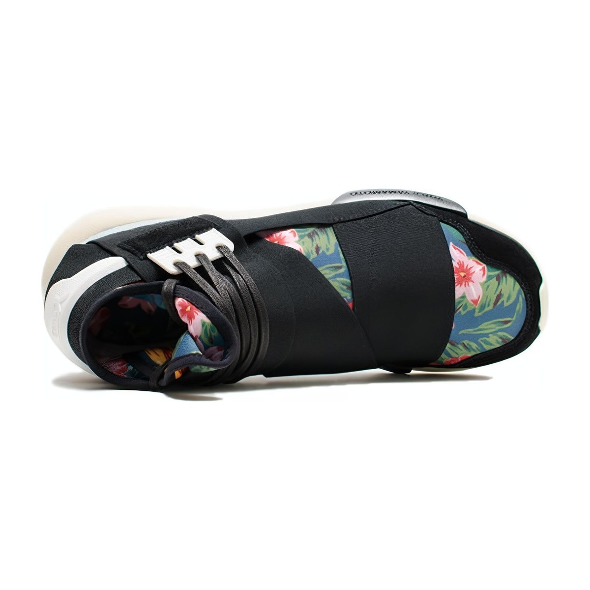 Y-3 Qasa Hi Floral Black