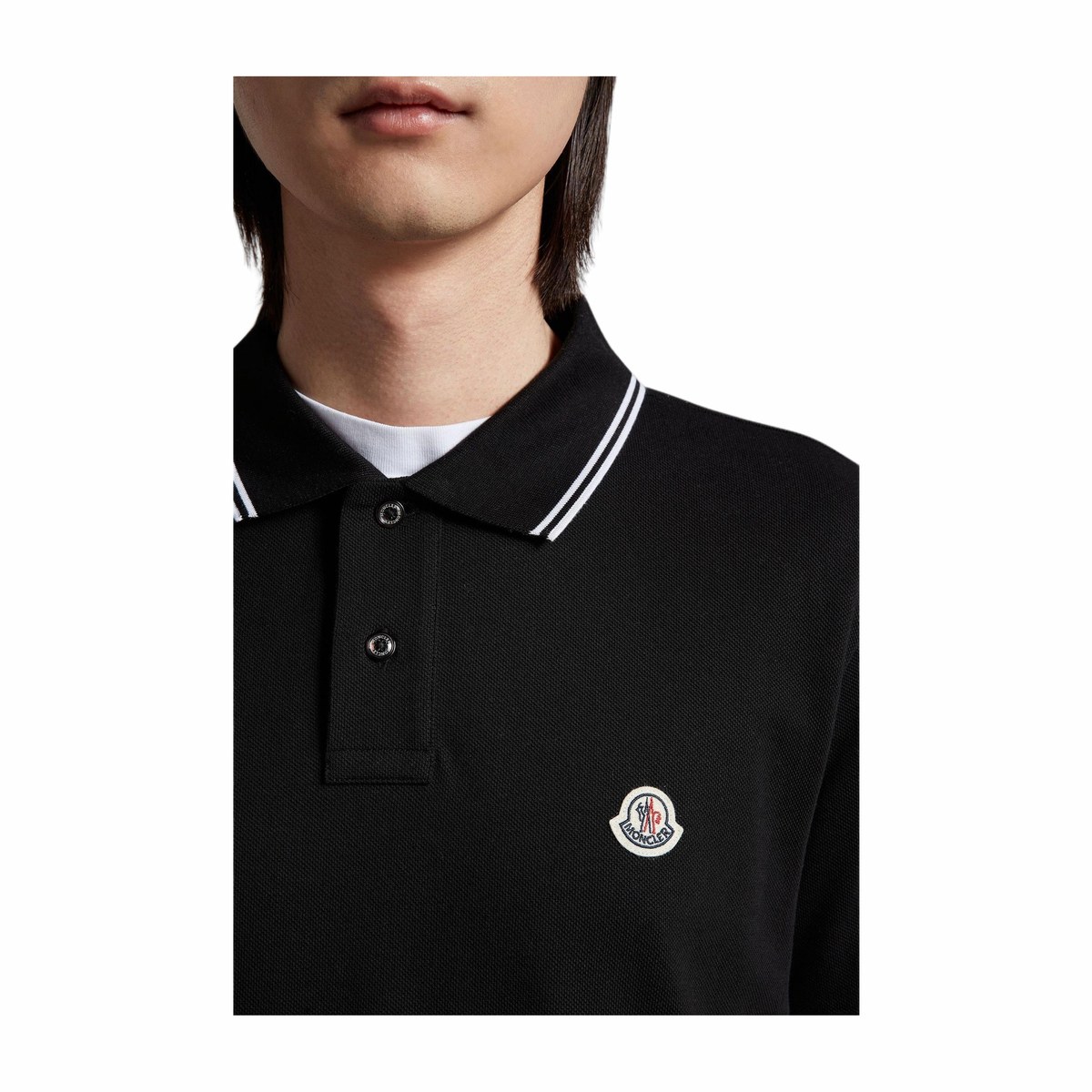 Moncler Polo Shirt Black