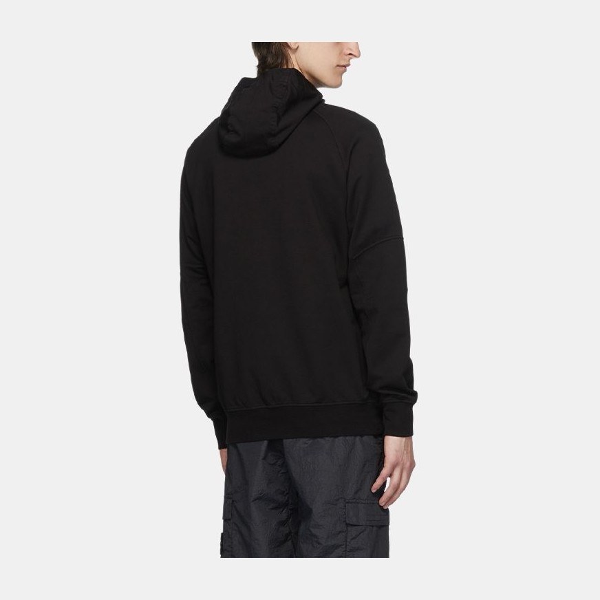 Stone Island Ghost Pieces Hoodie Black