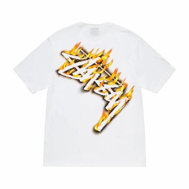 Stussy Burning Stock Tee