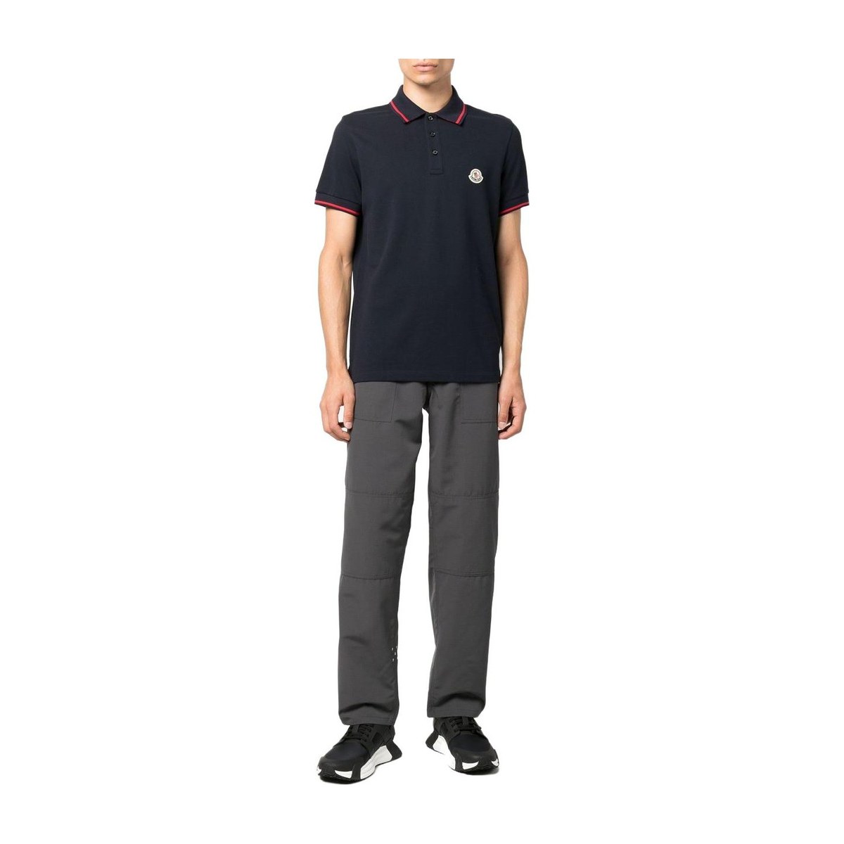 Moncler Polo Shirt Black