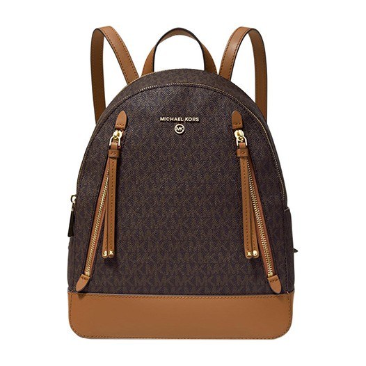 Michael Kors Brooklyn Backpack Ivory Brown