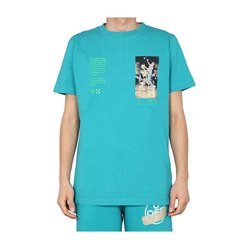 OFF-WHITE SS20 Blue T-Shirt