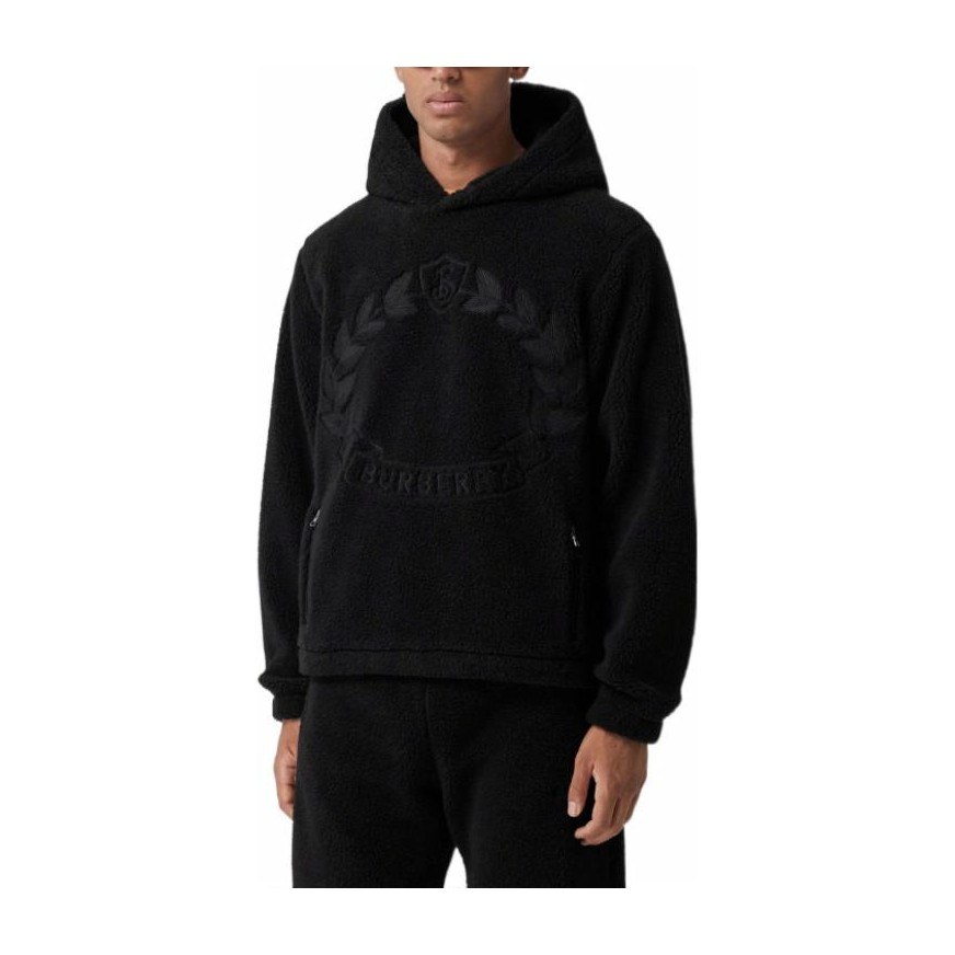 Burberry Logo Print Sweatshirt Black
