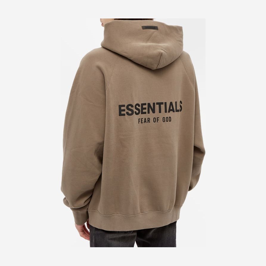 Fear of God Essentials Pull-Over Hoodie Taupe