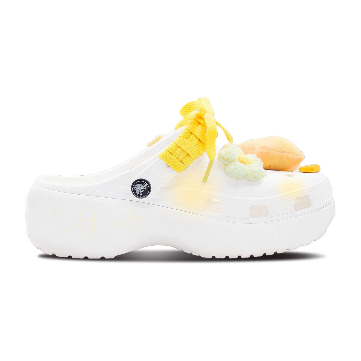 Crocs Classic Clog White Yellow