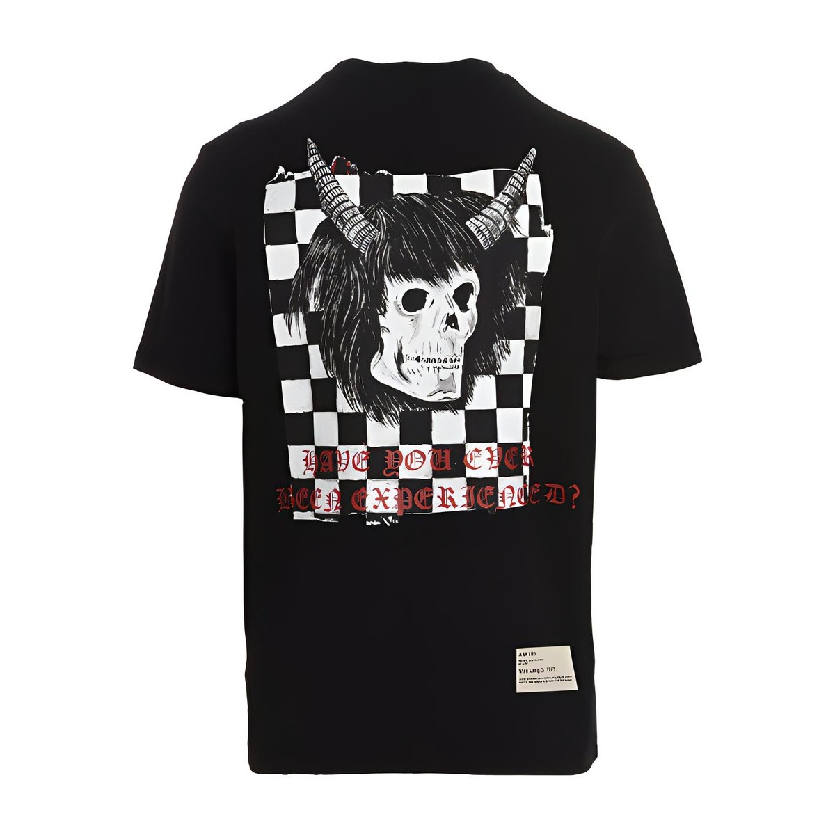 AMIRI FW22 Skull Print Tee Black