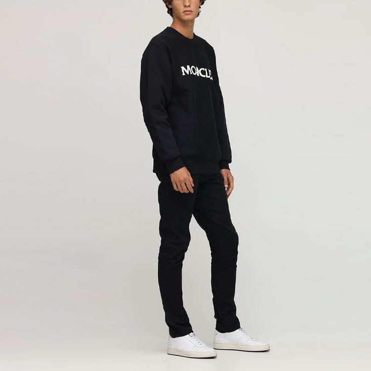 Moncler x UNDEFEATED Genius Logo Pullover Hoodie Black