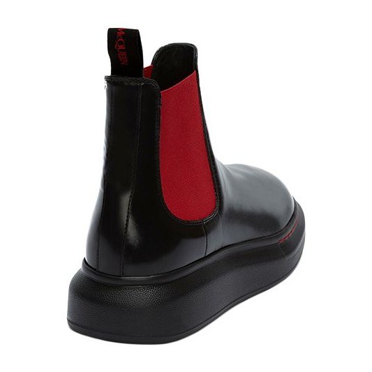 Alexander McQueen Hybrid Chelsea Boots Black