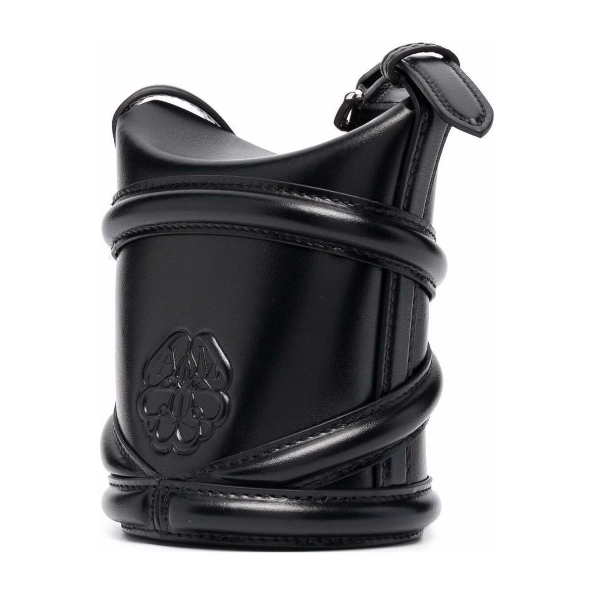 Alexander McQueen Mini Bucket Bag Black