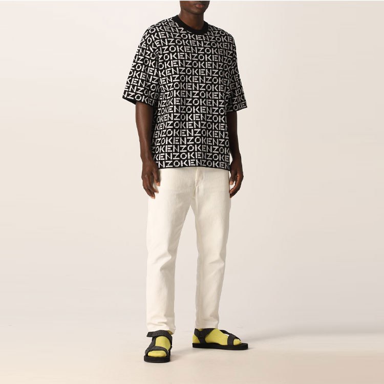 KENZO SS22 Logo Knit T-Shirt
