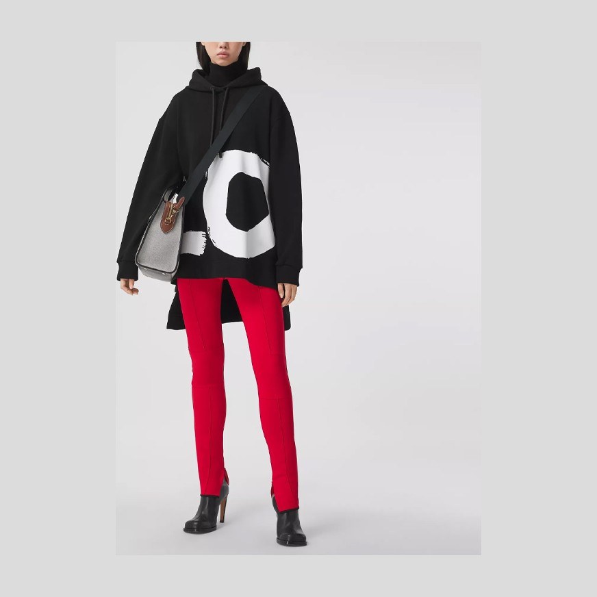 Burberry Love Hoodie Black