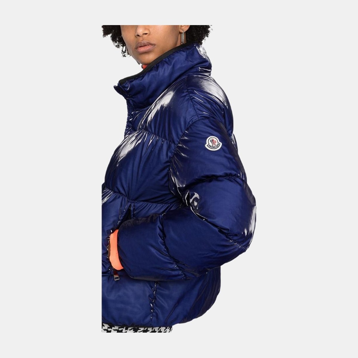 Moncler SS22 Slim Fit Down Jacket Blue